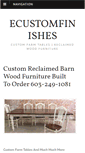 Mobile Screenshot of ecustomfinishes.com